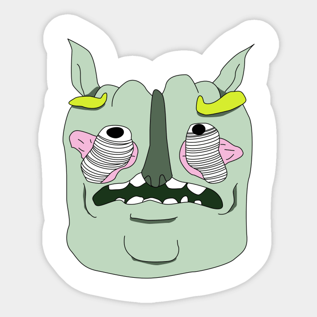 Lil Nervous Guy Sticker by Derlinwall